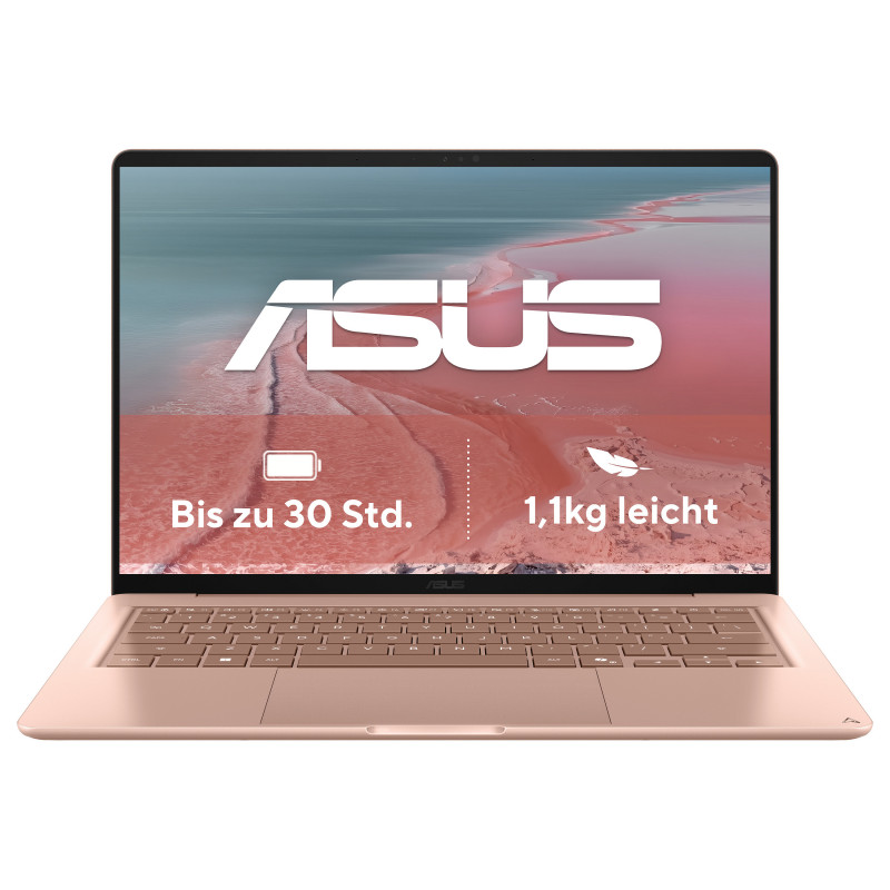 ASUS Zenbook 14 UX3480QA-U1023W Notebook, 14" WUXGA, Snapdragon X1-26-100, 16 GB RAM, 512 GB SSD, Windows 11 Home