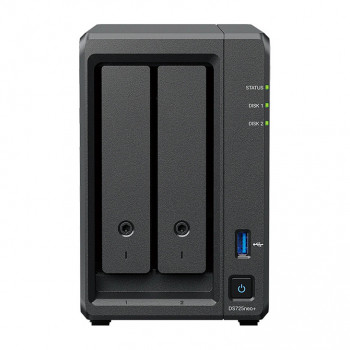 Synology DiskStation DS725neo+ 2-Bay NAS, AMD Ryzen Embedded R1600, 4 GB DDR4