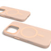 Puro Daylight MagSafe-Silikonhülle für iPhone 16 Pro Max, Beige