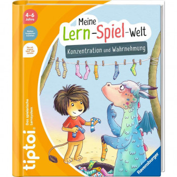 Ravensburger tiptoi Meine Lern-Spiel-Welt: Konzentration und Wahrnehmung (49281)