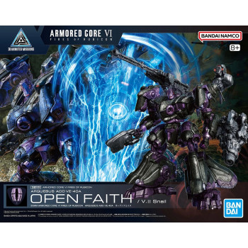 Gunpla 30MM ACVI Fires of Rubicon Arquebus ADD VE-40A Open Faith