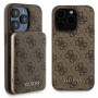 Guess GUBPM5P15X4GEMGW Hardcase für Apple iPhone 15 Pro Max + 5000 mAh MagSafe Powerbank, 4G Metal Logo, braun
