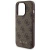 Guess GUBPM5P15X4GEMGW Hardcase für Apple iPhone 15 Pro Max + 5000 mAh MagSafe Powerbank, 4G Metal Logo, braun