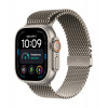 Apple Watch Ultra 4 Titanium Cellular 49 mm Natural Titanium Milanese Loop, Größe L