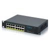 DIGITUS DN-95334 10-Gigabit-16-Port-Unmanaged-PoE+-Switch (120 W)