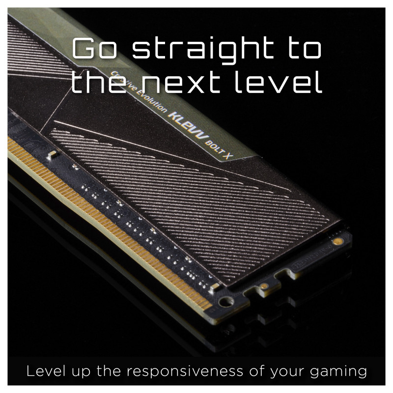 Klevv BOLT X KD48GU880-36A180U DDR4-Speicherkit, 16 GB (2 x 8 GB), 3600 MHz