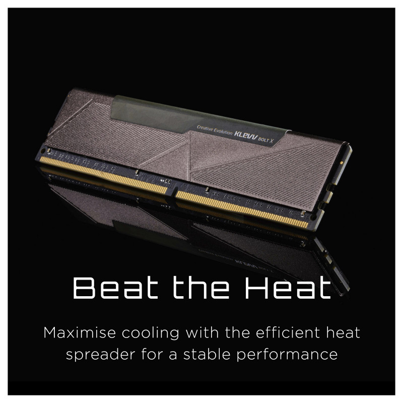 Klevv BOLT X KD48GU880-36A180U DDR4-Speicherkit, 16 GB (2 x 8 GB), 3600 MHz