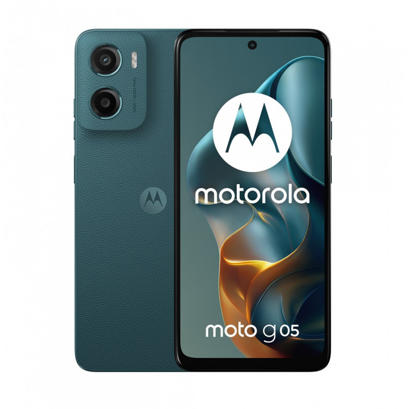 Motorola moto g05 4G Smartphone, 6,67", 4 GB RAM, 128 GB, 5200 mAh, Grün