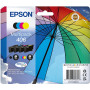 Epson 406 Umbrella C13T17G64010 Original-Tintenpatronen-Multipack in 4 Farben, 6 ml