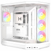 HYTE Y50 Snow White PC-Gehäuse, Weiß, Hartglas x 3