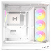 HYTE Y50 Snow White PC-Gehäuse, Weiß, Hartglas x 3