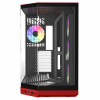 HYTE Y50 Wild Cherry PC-Gehäuse, Rot, Hartglas x 3