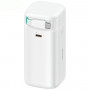 USAMS US-CD216 XMF Series Powerbank 18000 mAh, PD 45W Schnellladung, mit USB-C-Kabel, weiß