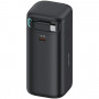 USAMS US-CD216 XMF Series Powerbank 18000 mAh, PD 45W Schnellladung, mit USB-C-Kabel, schwarz