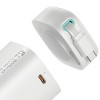 USAMS US-CD216 XMF Series Powerbank 18000 mAh, PD 45W Schnellladung, mit USB-C-Kabel, schwarz
