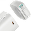 USAMS US-CD217 XMF Series Powerbank 18000 mAh, PD 45W Schnellladung, mit Lightning-Kabel, schwarz