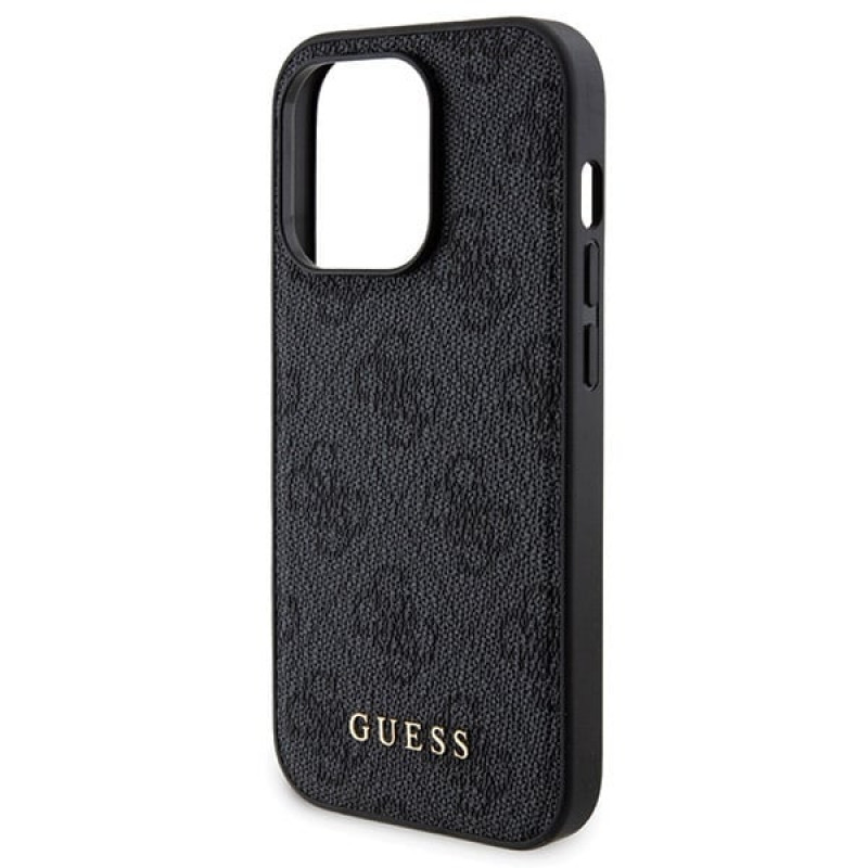 Guess GUBPM5P14X4GEMGK Apple iPhone 14 Pro Max Hardcase + 5000 mAh MagSafe Powerbank Bundle, 4G Metal Logo, schwarz