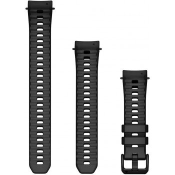 Garmin 20 mm Silikonarmband für Instinct E 40 mm, 010-13397-01, schwarz