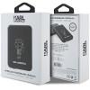 Karl Lagerfeld KLPBM5KIOTTGK Induktions-Powerbank 5000 mAh 15W, Outline Ikonik, MagSafe, schwarz