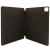 Guess GUFCP12PS4SGW Hülle für Apple iPad Pro 12.9 (2020/2021/2022, 4./5./6. Generation), 4G Stripe Allover, braun