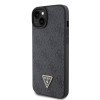 Guess GUHCP15MP4TDSCPK Apple iPhone 15 Plus / 14 Plus Hardcase, Crossbody 4G Metal Logo, Schwarz