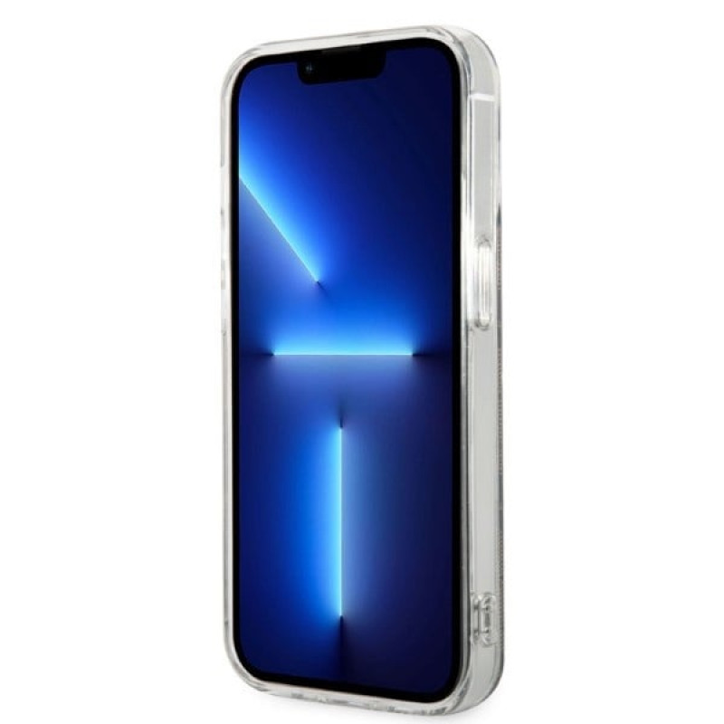Guess GUBPP14XH4EACSW Hülle + kabelloses Ladegerät Apple iPhone 14 Pro Max braun Hardcase, 4G Print, MagSafe