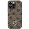 Guess GUHCP13LP4TDSCPW Apple iPhone 13/13 Pro braunes Hardcase, Crossbody 4G Metal Logo