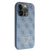 Guess GUHCP14XP4TDSCPB Apple iPhone 14 Pro Max blaues Hardcase, Crossbody 4G Metal Logo