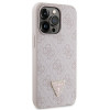 Guess GUHCP13LP4TDSCPP Apple iPhone 13/13 Pro rosafarbenes Hardcase, Crossbody 4G Metal Logo