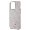 Guess GUHCP13LP4TDSCPP Apple iPhone 13/13 Pro rosafarbenes Hardcase, Crossbody 4G Metal Logo