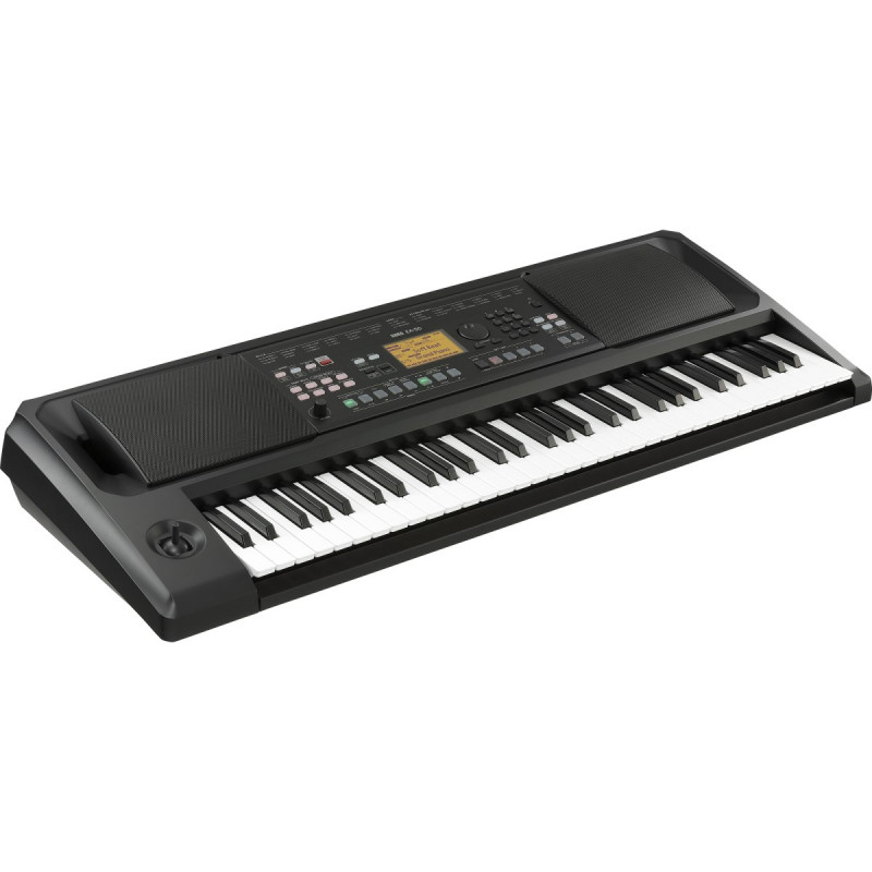 Korg EK-50 Elektronisches Keyboard, digitaler Synthesizer, 61 Tasten, schwarz