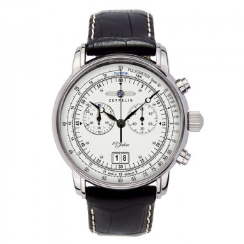 Zeppelin 7690-1 Armbanduhr, Herren, Quarz, silber