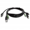 StarTech.com SKHDMMKVM-06-TAA TAA-konformes HDMI-KVM-Kabel, USB 2.0, 3,5-mm-Audio, 1,8 m