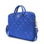 Guess GUCB15ZPSQSSGB 16-Zoll-Laptoptasche, Quilted 4G, blau