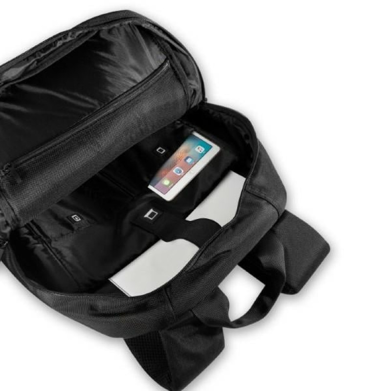 BMW BMBP15SPCTFK 16-Zoll-Rucksack, Carbon&Leather Tricolor, schwarz