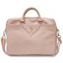 Guess GUCB15ZPGSTEGP 16-Zoll-Laptoptasche, Triangle 4G, pink
