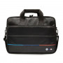 BMW BMCB15PUCARTCBK Laptoptasche bis 16 Zoll, Carbon Tricolor, schwarz