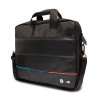 BMW BMCB15PUCARTCBK Laptoptasche bis 16 Zoll, Carbon Tricolor, schwarz