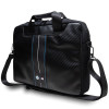 BMW BMCB15COMSCAKL Laptoptasche 15 Zoll, Carbon Blue Stripes, schwarz