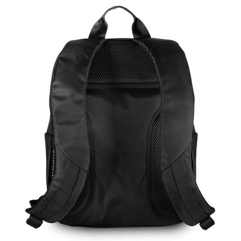 BMW BMBPCO15CAPRBK Rucksack, 16 Zoll, schwarz Carbon Red Stripe