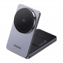 UGREEN W706 2-in-1 Magnetisches Kabelloses Ladegerät MagSafe 15W, schwarz