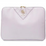 Guess GUCS14ZPGSTEGU Laptophülle, 14 Zoll, Triangle 4G, lila