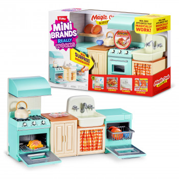 ZURU Mini Brands Magic Cook Kitchen Spielset Serie 1