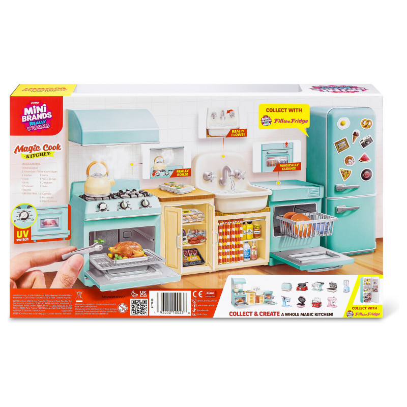 ZURU Mini Brands Magic Cook Kitchen Spielset Serie 1