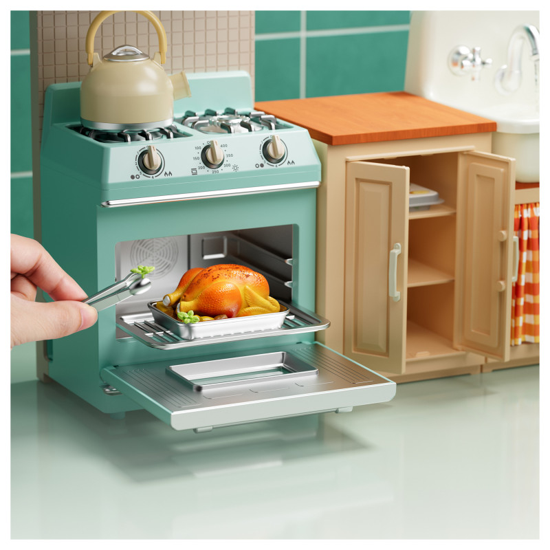 ZURU Mini Brands Magic Cook Kitchen Spielset Serie 1