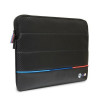 BMW BMCS16PUCARTCBK Laptophülle, 16 Zoll, schwarz Carbon Tricolor