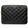 Guess GUCS14ZPSQSSGK Laptophülle, 14 Zoll, Quilted 4G, schwarz