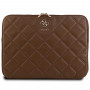 Guess Quilted 4G Laptophülle GUCS14ZPSQSSGW 14", braun