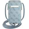 Guess GUPHL4GMGBL 4G Big Metal Logo Hardcase für 6,7" Smartphones, blau