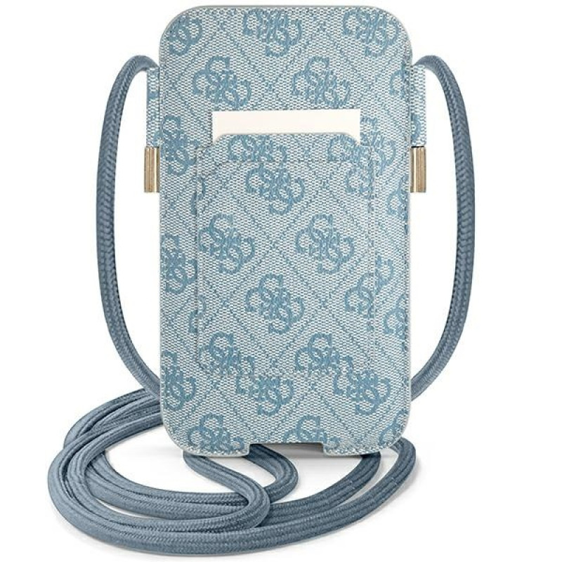 Guess GUPHL4GMGBL 4G Big Metal Logo Hardcase für 6,7" Smartphones, blau